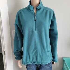 L.L.‎ Bean 1/4 Zip Pullover Sweatshirt Size L Regular